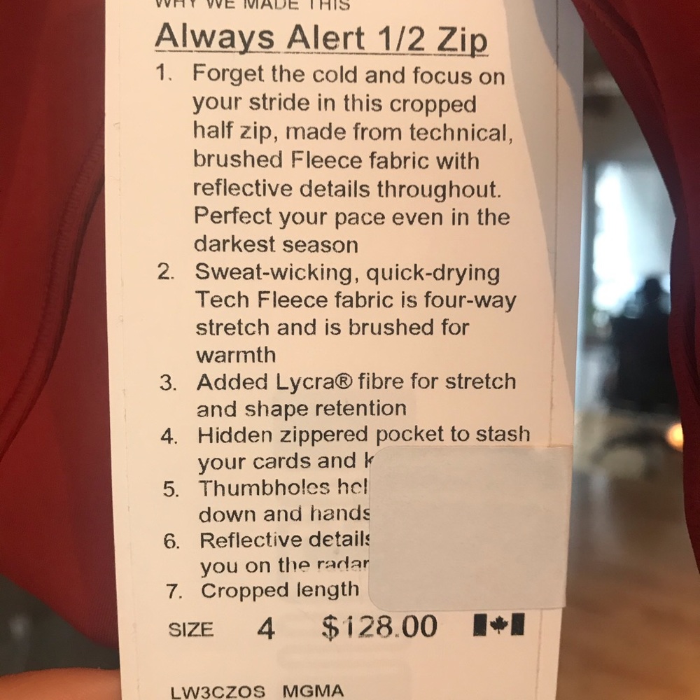 Always Alert 1/2 zip - Picture 5 of 5